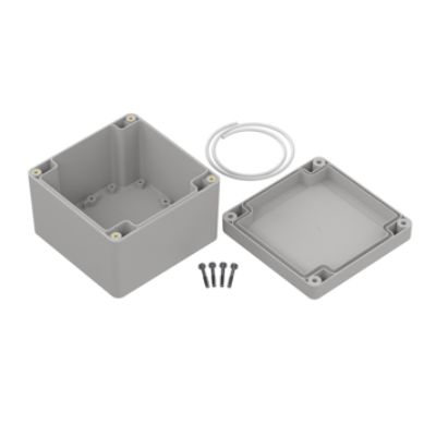 RS PRO ABS Enclosure, 74.7 x 105 x 105mm [0]; 238-4004