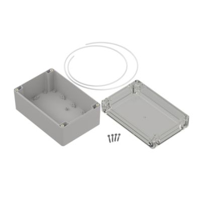 RS PRO Polycarbonate Enclosure, 90.3 x 120.1 x 180.1mm [0]; 238-4044