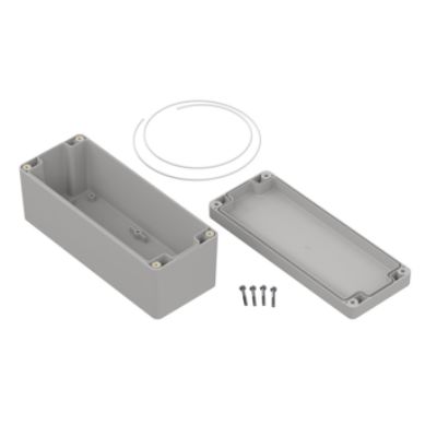 RS PRO Polycarbonate Enclosure, 75 x 75 x 190mm [0]; 238-4049