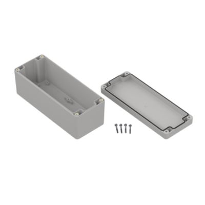 RS PRO Polycarbonate Enclosure, 75 x 75 x 190mm [0]; 238-4053