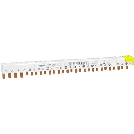 Schneider Electric Acti9 1 Phase Busbar, 230 V, 400 V, 9mm Pitch [A9XCT712]; 238-4077