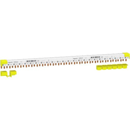 Schneider Electric Acti9 1 Phase Busbar, 230 V, 400 V, 9mm Pitch [A9XPN724]; 238-4084