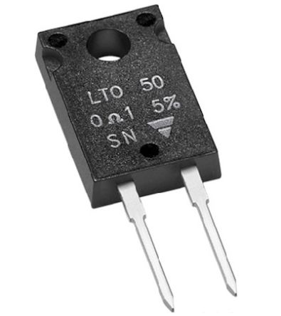 Vishay Thick Film Resistor 50W 5% LTO050FR0100JTE3 [LTO050FR0100JTE3]; 238-5686