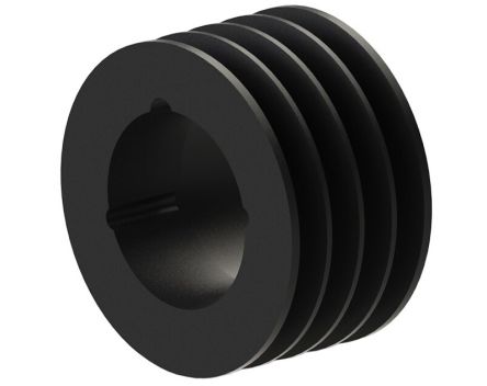 OPTIBELT Vee Belt Pulley, Cast Iron 4 Tooth [TB SPB 400/4]; 238-6829
