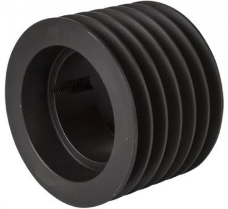 OPTIBELT Vee Belt Pulley, Cast Iron 6 Tooth [TB SPC 375/6]; 238-6876