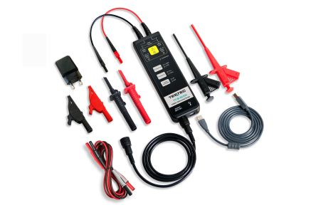 Testec 8000 Series TT-SI 8010A Oscilloscope Probe, Differential Type, 70MHz, 1:100 / 1:1000dB, BNC Connector [TT-SI 8010A]; 238-7388