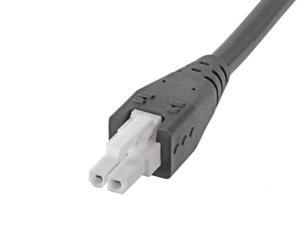 Molex 2 Way Female Mini-Fit Jr. Unterminated Wire to Board Cable, 1m [217159-0210]; 238-7645