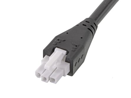 Molex 3 Way Female Mini-Fit Jr. Unterminated Wire to Board Cable, 2m [217159-0320]; 238-7650