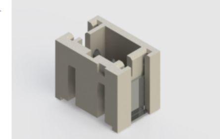EDAC 140 Series Vertical Surface PCB Header, 2 Contact(s), 2 mm Pitch, 1 Row(s), Shrouded [140-502-417-011]; 238-8299