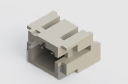 EDAC 140 Series Right Angle Surface PCB Header, 2 Contact(s), 2 mm Pitch, 1 Row(s), Shrouded [140-502-417-060]; 238-8301