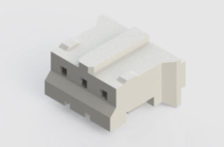 EDAC Female Crimp Connector Housing, 2mm Pitch, 3 Way, 1 Row [140-503-210-011]; 238-8304