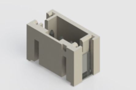 EDAC 140 Series Vertical Surface PCB Header, 3 Contact(s), 2 mm Pitch, 1 Row(s), Shrouded [140-503-417-011]; 238-8310
