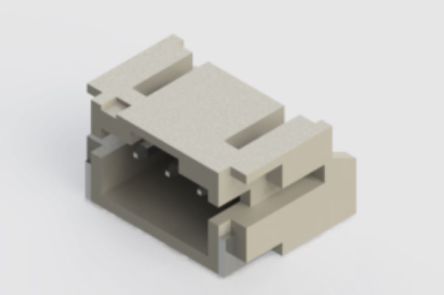 EDAC 140 Series Right Angle Surface PCB Header, 3 Contact(s), 2 mm Pitch, 1 Row(s), Shrouded [140-503-417-060]; 238-8312