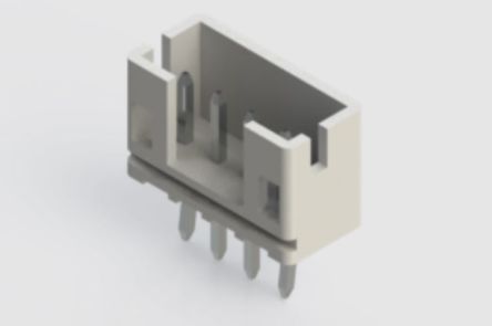 EDAC 140 Series Vertical Through Hole PCB Header, 4 Contact(s), 2 mm Pitch, 1 Row(s), Shrouded [140-504-415-001]; 238-8317