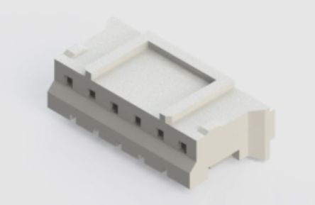 EDAC Female Crimp Connector Housing, 2mm Pitch, 6 Way, 1 Row [140-506-210-011]; 238-8335