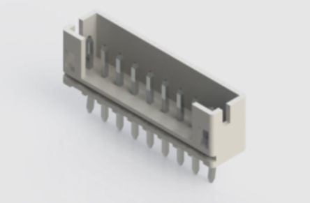 EDAC 140 Series Vertical Through Hole PCB Header, 9 Contact(s), 2 mm Pitch, 1 Row(s), Shrouded [140-509-415-001]; 238-8358