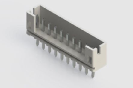 EDAC 140 Series Vertical Through Hole PCB Header, 10 Contact(s), 2 mm Pitch, 1 Row(s), Shrouded [140-510-415-001]; 238-8362