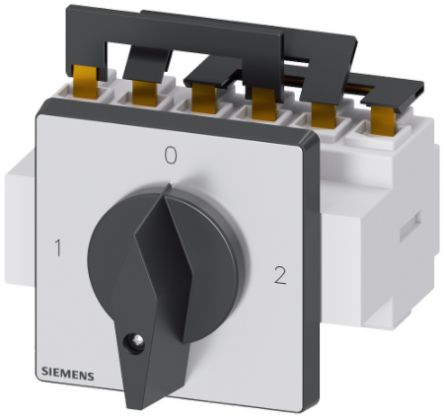Siemens 3P Pole Panel Mount Non-Fused Switch Disconnector - 63A Maximum Current, 22kW Power Rating, IP65 [3LD2524-7UK01]; 239-2648