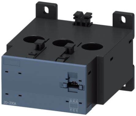 Siemens SIRIUS Series Current Transformer Current Transformer, 200A Input, 20-200A [3RB2956-2TG2]; 239-2661