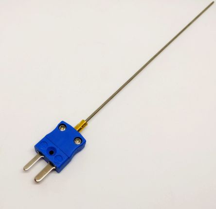 RS PRO Type K Mineral Insulated Thermocouple 250mm Length, 1.5mm Diameter → +1100°C [0]; 239-4565