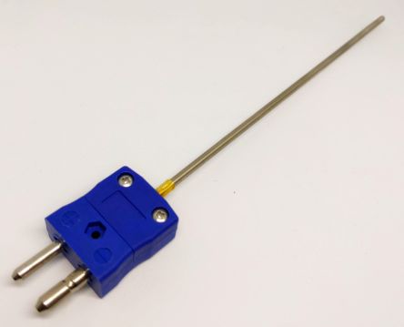 RS PRO Type K Mineral Insulated Thermocouple 150mm Length, 1.5mm Diameter → +1100°C [0]; 239-4578