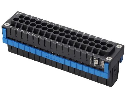 Omron, 3.5mm Pitch, 32 Way, Pluggable Terminal Block, Plug, Through Hole, XW4N-32D2-A [XW4N-32D2-A]; 239-5003
