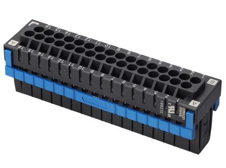 Omron, 3.5mm Pitch, 32 Way, Pluggable Terminal Block, Plug, Through Hole, XW4N-32D2-S [XW4N-32D2-S]; 239-5004