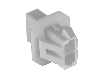 Molex, VersaBlade Receptacle Crimp Connector Housing, 8mm Pitch, 2 Way, 1 Row [35180-0209]; 239-5143