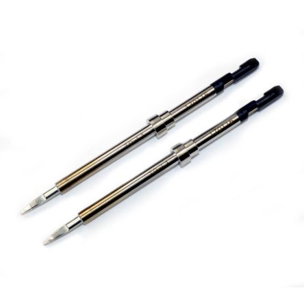 Hakko FM2023 1 mm Bent Chisel Soldering Iron Tip for use with Hakko FM-2023 Soldering Station [T9-L1]; 239-5194