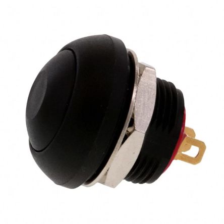 TE Connectivity PB6 Series Push Button Switch, (On)-Off, Panel Mount, SPST - NO, 50 V dc, 125V ac, IP68 [PB6B2FM2M1CAL00]; 239-6367