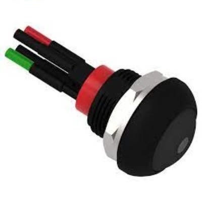 TE Connectivity PB6 Series Illuminated Push Button Switch, (On)-Off, Panel Mount, SPST - NO, Green LED, 50 V dc, 125V [PB6B2FM2M1CAL06Y500]; 239-6400