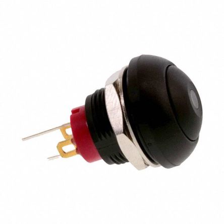 TE Connectivity PB6 Series Illuminated Push Button Switch, (On)-Off, Panel Mount, SPST - NO, Blue LED, 50 V dc, 125V [PB6B2FM2M1CAL07]; 239-6401