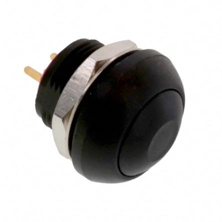 TE Connectivity PB6 Series Push Button Switch, (On)-Off, Panel Mount, SPST - NO, 50 V dc, 125V ac, IP68 [PB6B2FM2M4CAL00]; 239-6414
