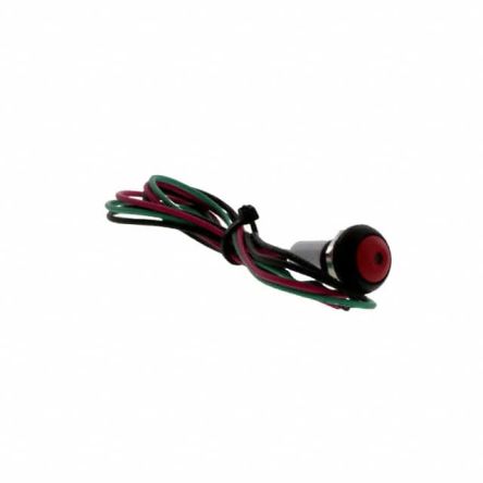 TE Connectivity PB6 Series Illuminated Push Button Switch, (On)-Off, Panel Mount, SPST - NO, Red LED, 50 V dc, 125V ac, [PB6B2FM3M1CAL03S500]; 239-6431