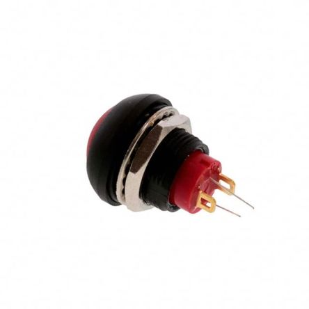 TE Connectivity PB6 Series Illuminated Push Button Switch, (On)-Off, Panel Mount, SPST - NO, Yellow LED, 50 V dc, 125V [PB6B2FM3M1CAL05]; 239-6436