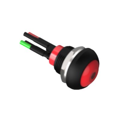 TE Connectivity PB6 Series Illuminated Push Button Switch, (On)-Off, Panel Mount, SPST - NO, Yellow LED, 50 V dc, 125V [PB6B2FM3M1CAL05Y500]; 239-6439