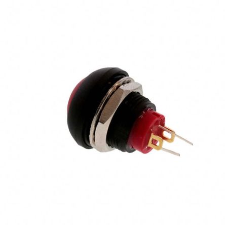 TE Connectivity PB6 Series Illuminated Push Button Switch, (On)-Off, Panel Mount, SPST - NO, Green LED, 50 V dc, 125V [PB6B2FM3M1CAL06]; 239-6441