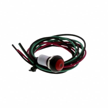 TE Connectivity PB6 Series Illuminated Push Button Switch, (On)-Off, Panel Mount, SPST - NO, Blue LED, 50 V dc, 125V [PB6B2FM3M1CAL07S500]; 239-6450