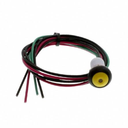 TE Connectivity PB6 Series Illuminated Push Button Switch, (On)-Off, Panel Mount, SPST - NO, Red LED, 50 V dc, 125V ac, [PB6B2FM5M1CAL03S500]; 239-6475