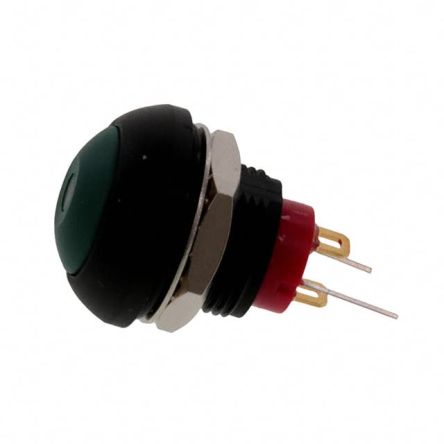 TE Connectivity PB6 Series Illuminated Push Button Switch, (On)-Off, Panel Mount, SPST - NO, White LED, 50 V dc, 125V [PB6B2FM6M1CAL01]; 239-6514