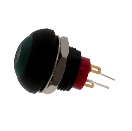 TE Connectivity PB6 Series Illuminated Push Button Switch, (On)-Off, Panel Mount, SPST - NO, Yellow LED, 50 V dc, 125V [PB6B2FM6M1CAL05]; 239-6526