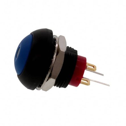 TE Connectivity PB6 Series Illuminated Push Button Switch, (On)-Off, Panel Mount, SPST - NO, White LED, 50 V dc, 125V [PB6B2FM7M1CAL01]; 239-6559