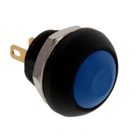 TE Connectivity PB6 Series Push Button Switch, (On)-Off, Panel Mount, SPST - NO, 50 V dc, 125V ac, IP68 [PB6B2FM7M2CAL00]; 239-6592