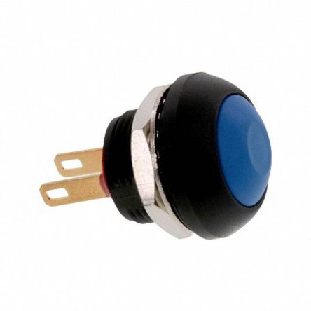 TE Connectivity PB6 Series Push Button Switch, (On)-Off, Panel Mount, SPST - NO, 50 V dc, 125V ac, IP68 [PB6B2FM7M3CAL00]; 239-6595
