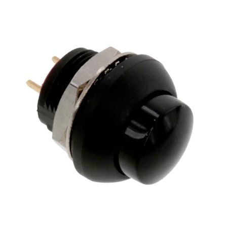 TE Connectivity PB6 Series Push Button Switch, (On)-Off, Panel Mount, SPST - NO, 50 V dc, 125V ac, IP68 [PB6B2HS2M4CAL00]; 239-6610