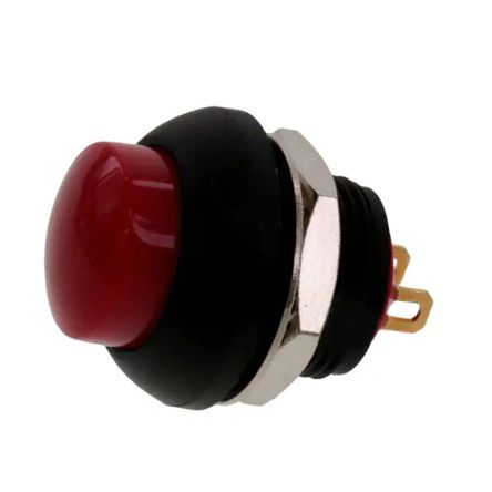 TE Connectivity PB6 Series Push Button Switch, (On)-Off, Panel Mount, SPST - NO, 50 V dc, 125V ac, IP68 [PB6B2HS3M1CAL00]; 239-6613