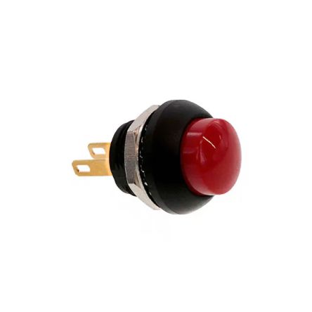 TE Connectivity PB6 Series Push Button Switch, (On)-Off, Panel Mount, SPST - NO, 50 V dc, 125V ac, IP68 [PB6B2HS3M3CAL00]; 239-6622