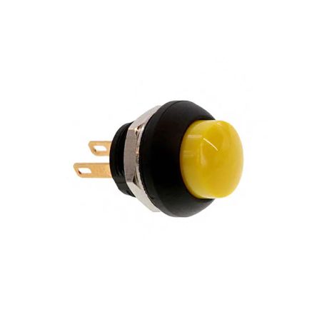 TE Connectivity PB6 Series Push Button Switch, (On)-Off, Panel Mount, SPST - NO, 50 V dc, 125V ac, IP68 [PB6B2HS5M3CAL00]; 239-6636