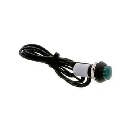TE Connectivity PB6 Series Push Button Switch, (On)-Off, Panel Mount, SPST - NO, 50 V dc, 125V ac, IP68 [PB6B2HS6M1CAL00S500]; 239-6642