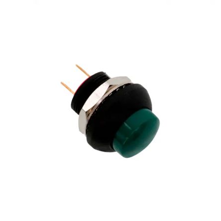 TE Connectivity PB6 Series Push Button Switch, (On)-Off, Panel Mount, SPST - NO, 50 V dc, 125V ac, IP68 [PB6B2HS6M2CAL00]; 239-6647